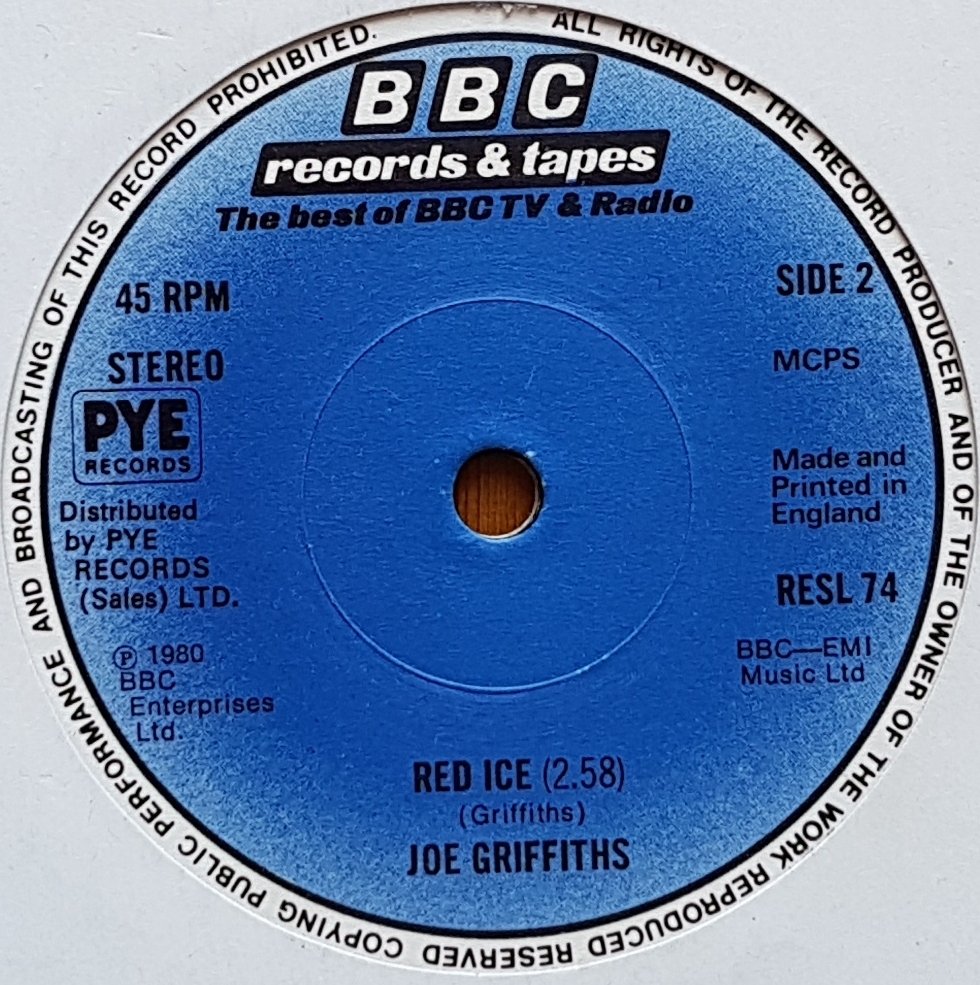 RESL 74 Breakaway Joe Griffiths from the BBC records and Tapes library Label